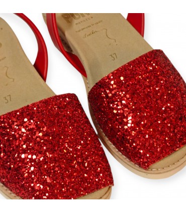 Anatomic Glitter Rojo PM