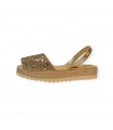 Platform Glitter Champagne