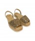 Platform Glitter Champagne
