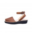 Nobuck Chocolate Strap