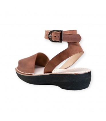 Nobuck Chocolate Strap